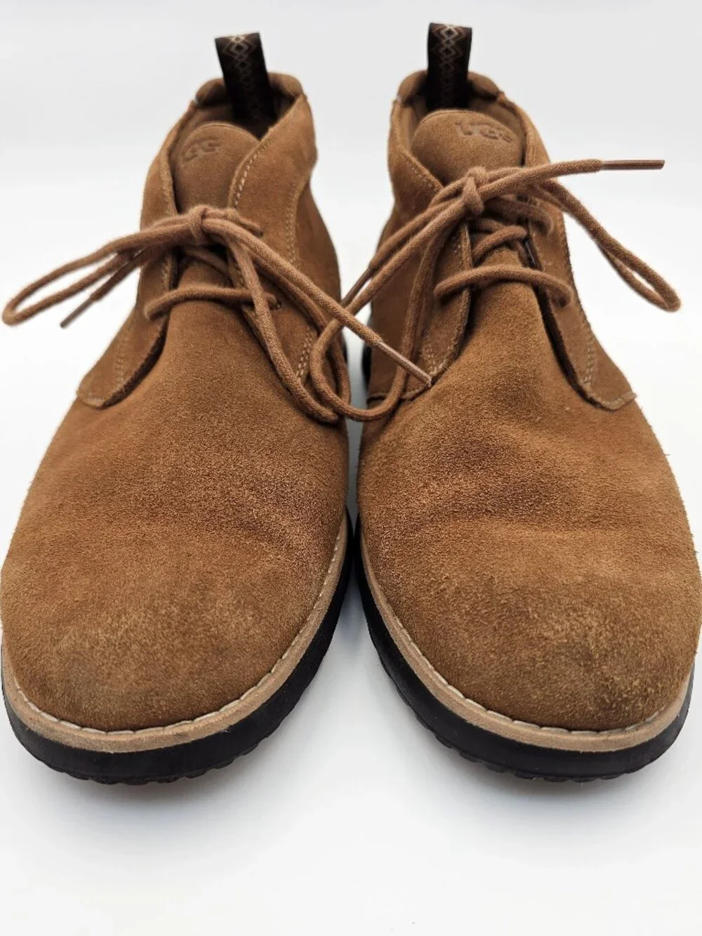 UGG Union Chukka Suede Lace Up Chukka Boots Chestnut 1120984 Men’s Size 11